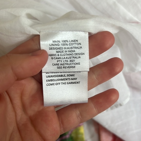 NWT CAMILLA Panelled Short DRESS PRETTY AS A POPPY - Picture 9 of 9